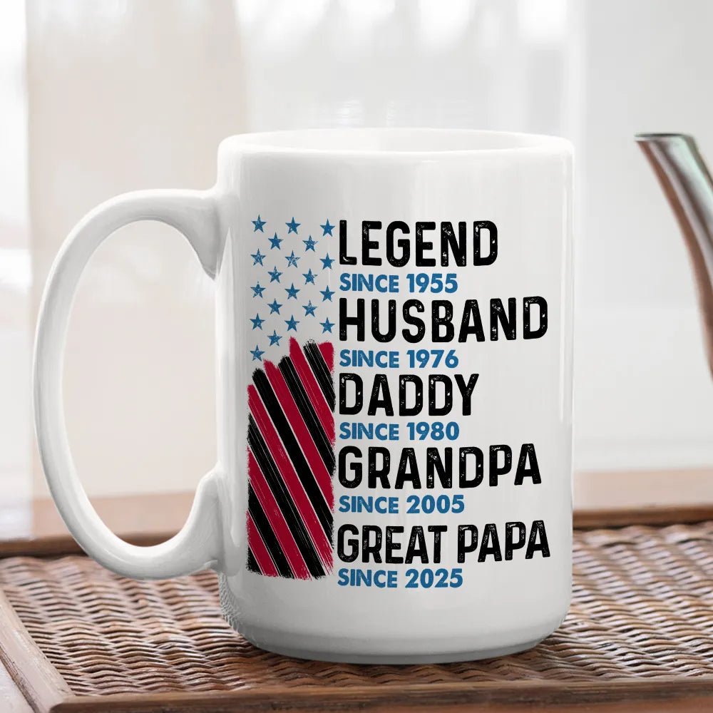 Legend Forever - Personalized Coffee Mug