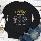 This Grandpa Belongs To Us - Personalized Shirt