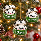 Custom Sports Dumpling Squishy Style - Personalized Acrylic Ornament - Christmas Gift for Daughter, Son, Grandkids