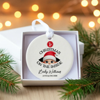 Baby's First Christmas - Personalized Ornament - New Year Gift For Expecting Parents