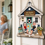 Welcome To Our Beach House 2D Flat - Personalized Wood Sign